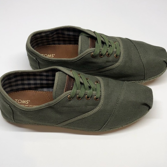 toms mens shoes with laces